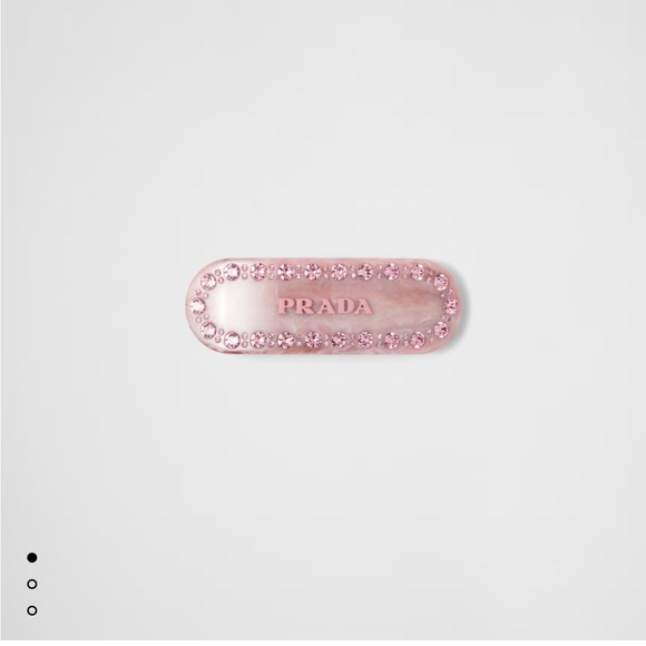 CUTE PINK FASHION CRYSTAL LETTER HAIR BARRETTE WITH GIFT BOX - Picture 3 of 7